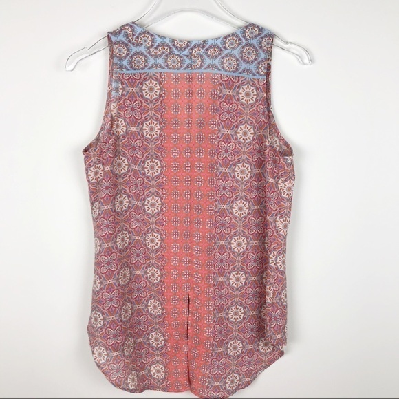 Sanctuary Collage Craft Split Neck Tank - Picture 3 of 9